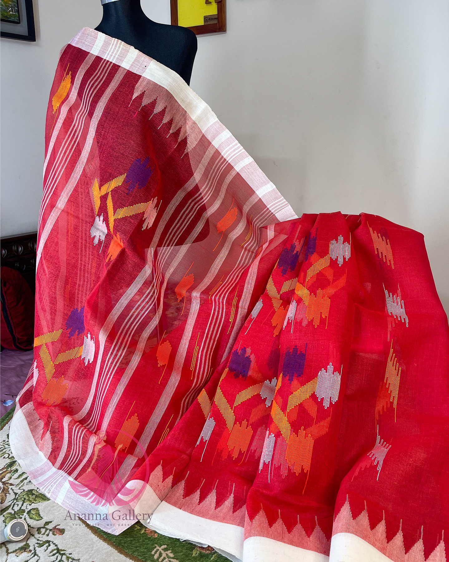 Lily Monipuri Saree - Image 1